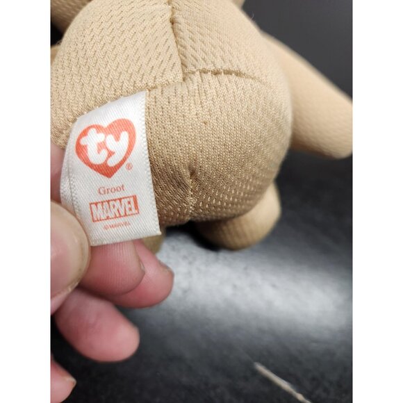 Baby Groot Plush Toy 6 Inches With Leaf Accent Soft Collectible Stuffed Figure - Picture 11 of 14